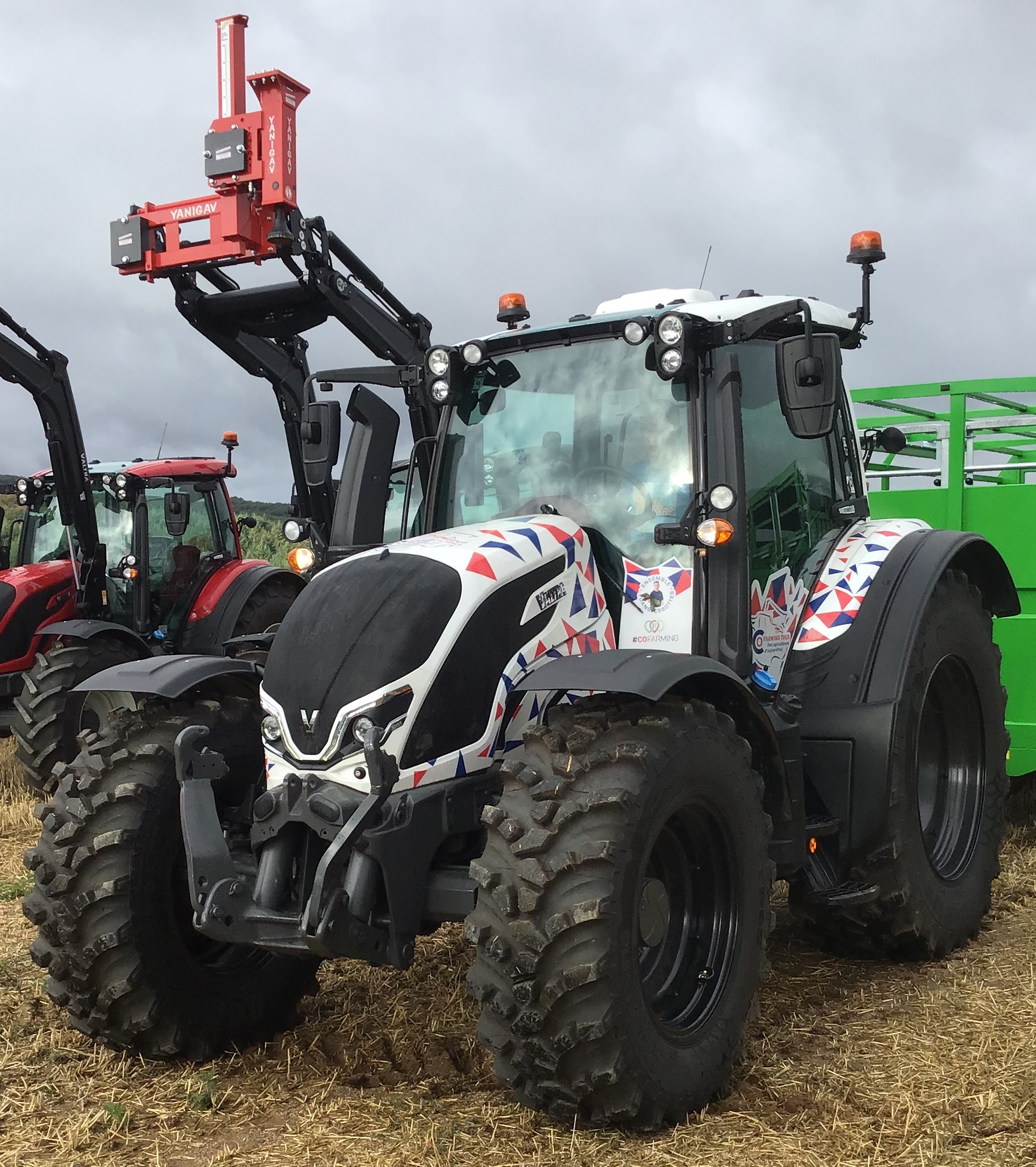 Machine agricole en Saône-et-Loire