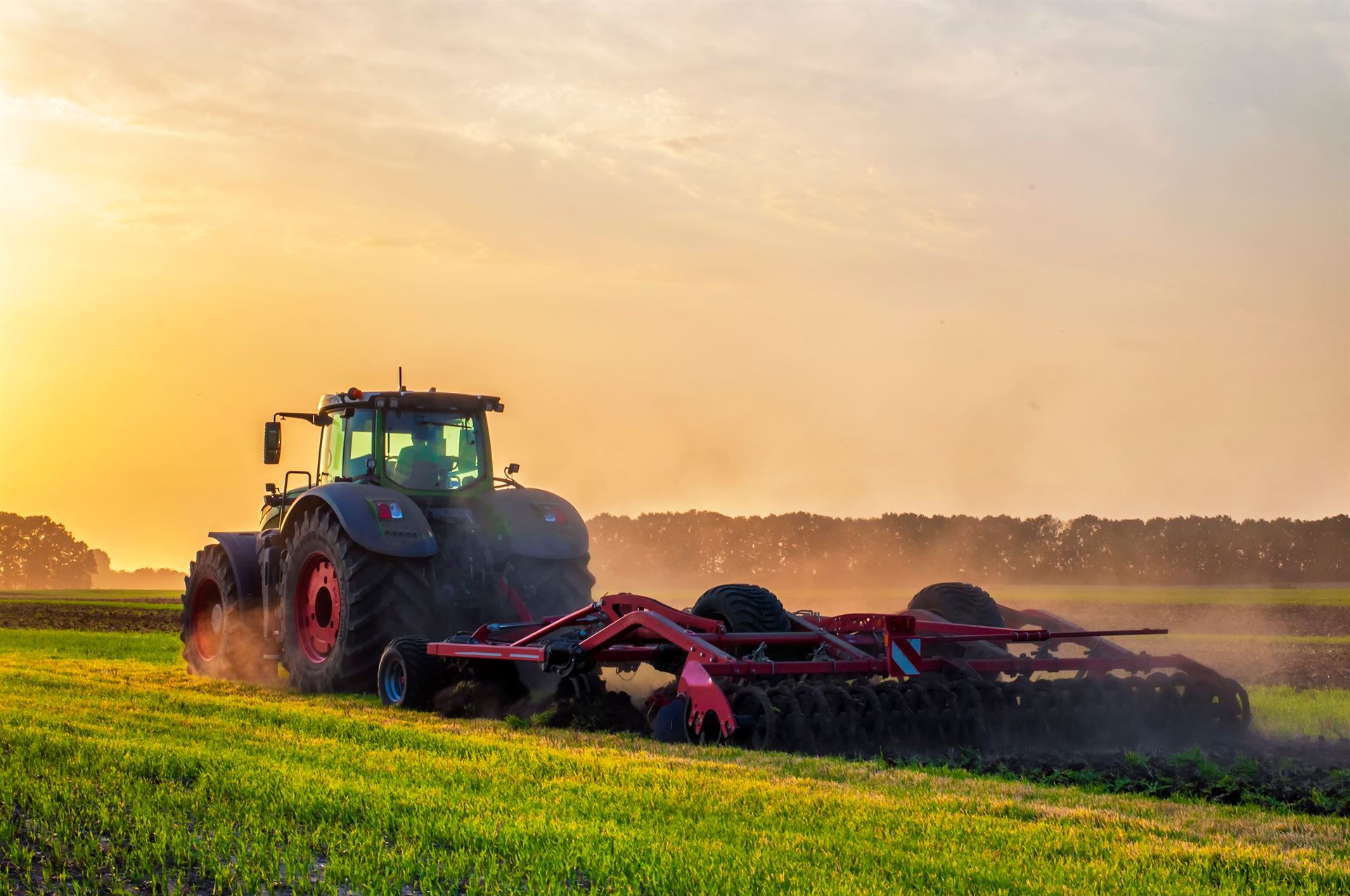 Machine agricole dans la Nièvre